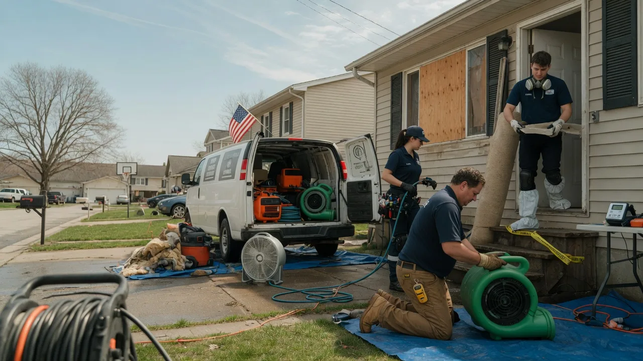Water Damage Restoration in Saluda, NC near me
